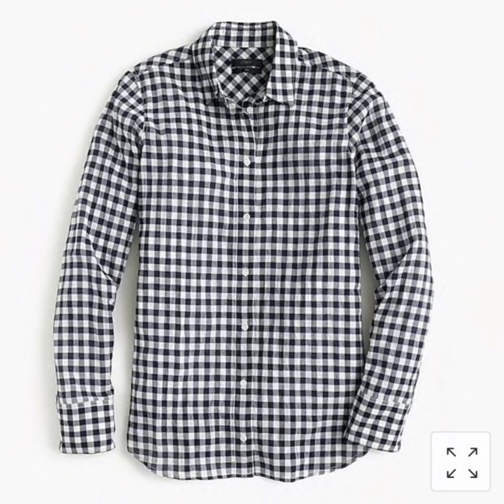 Jcrew Perfect Shirt Buffalo Print
